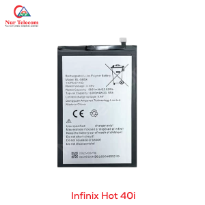 Infinix Hot 40i Battery