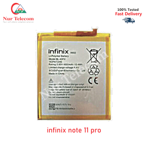 Infinix Note 11 Pro Battery