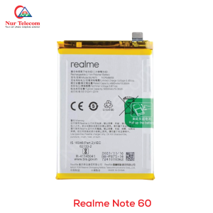 Realme Note 60 Battery