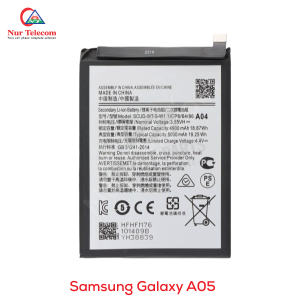 Samsung Galaxy A05 Battery