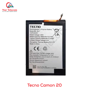 Tecno Camon 20 Battery