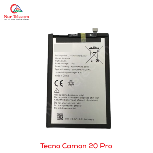 Tecno Camon 20 Pro Battery