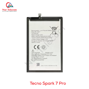 Tecno Spark 7 Pro Battery
