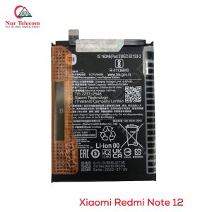 Xiaomi Redmi Note 12 Battery